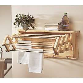 Pull Out Laundry rack Wood Clothes Drying Rack, Laundry Folding Station, Wall Drying Rack, Wall Mounted Drying Rack, Laundry Rack, Hanging Clothes Racks, Clothes Hanging, Drying Rack Laundry, Folding Laundry