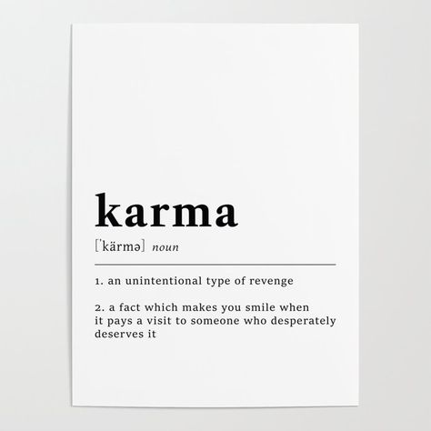 Funny Dictionary Definitions, Dictionary Tattoo, Karma Definition, Candle Logo Design, Karma Funny, Word Definition, Dictionary Words, Definition Poster, Unique Words Definitions