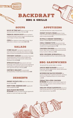 Soul Food Menu, Beer Burger, Bbq Food Truck, Soul Food Restaurant, Food Truck Menu, Barbeque Party, Hawaiian Bbq, Grilling Menu, Bbq Menu