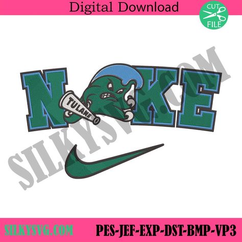 Tulane Green Wave Nike Logo Embroidery Design Download File, https://silkysvg.com/product/tulane-green-wave-nike-logo-embroidery-design-download-file-em04032024aank25/, 3.8 Check more at https://silkysvg.com/product/tulane-green-wave-nike-logo-embroidery-design-download-file-em04032024aank25/ Tulane Green Wave, Logo Embroidery Design, Green Wave, Embroidery Design Download, Trending Svg, Logo Embroidery, Embroidery Files, Download File, Embroidery Logo