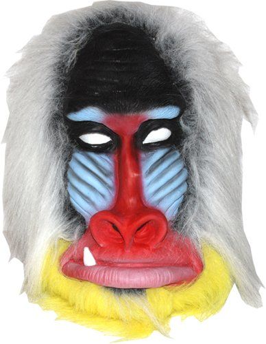 Jungle Halloween, Baboon Monkey, Elephants Playing, Animal Halloween Costumes, New Halloween Costumes, Clever Halloween Costumes, Felt Mask, Horror Pictures, Mask Costume