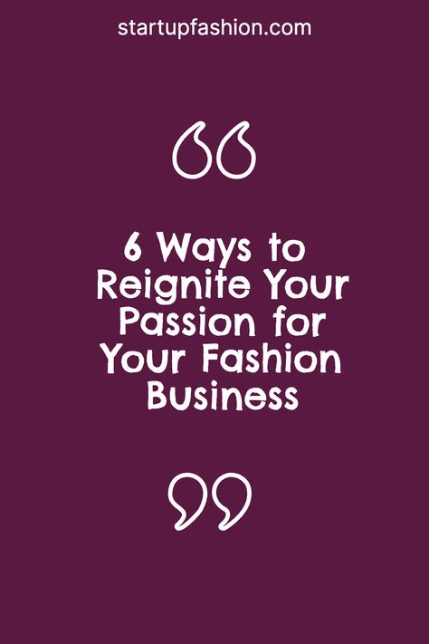 Ready to bring your fashion startup to the next level? ✨ Check out these 6 amazing tips to reignite your passion and make your fashion business unstoppable! 💪👗 Get inspired, motivated, and succeed in the world of fashion! 🥇 Fashion Startup, Small Business Finance, Entrepreneur Fashion, Fashion Marketing, Innovative Fashion, Fashion Business, Business Finance, Business Tools, Inspiring Quotes