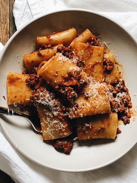 Sausage Ragu, Pork Ragu, My Own House, Ragu Recipe, Chile Peppers, Shoulder Roast, Italian Family, Miles Apart, The Leftovers