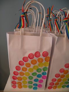 Rainbow Unicorn Party, Rainbow Parties, My Little Pony Party, Gift Bags Diy, Daisy Girl Scouts, Girl Scout Crafts, Girl Scout Ideas, Art Birthday Party, Pony Birthday