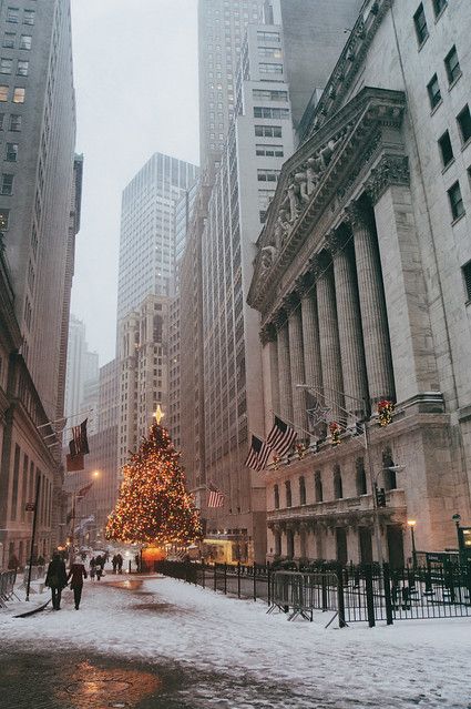 Snowy City, Photographie New York, Nyc Christmas, New York Winter, Image Nature, Nyc Life, Christmas Feeling, New York Aesthetic, New York Life