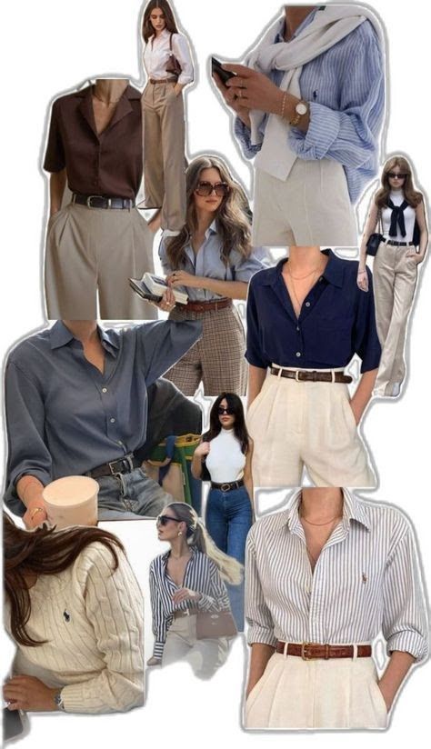 Capsule Wardrobe Shirts, Classy Aesthetic Outfit Summer, Old Money Dinner Outfits Women, Dark Aesthetic Outfits Summer, Old Money Capsule Wardrobe Summer, Classy European Outfits, Corporate Capsule Wardrobe, Old Money Outfits Casual, Outfit Inspo Collage