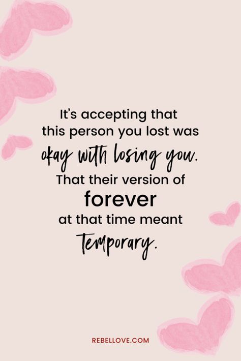 The hardest part about losing someone you’re not ready to lose is accepting the fact that you're better off without this person in your life; that your days will be brighter without them; that all the love you gave them wasn't enough. It’s accepting that this person you lost was okay with losing you. #losingsomeone #love #relationship #breakup #moveon #lose Lost Quotes, Lost People, Soulmate Love Quotes, Morning Texts, Motivational Svg, The Hardest Part, Life Experience, Do It Anyway, You Loose