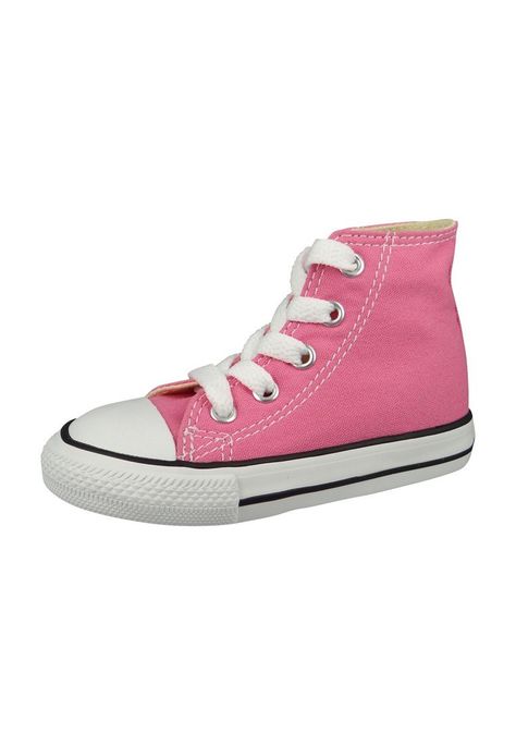 Converse Girls, Girls Converse, Look Classy, Toddler Sneakers, Pink Sneakers, Slippers For Girls, Classic Sneakers, Mini Me, Rubber Heels