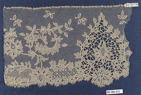 Fragment of Carrickmacross lace | Irish | The Met Carrickmacross Lace, Antique Lace, Lace Patterns, Metropolitan Museum Of Art, Metropolitan Museum, Museum Of Art, Art History, Sea Shells, Google Images