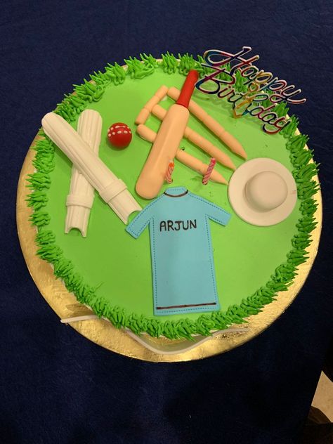 Cricket Lover, Birthday Cake, Cake, Birthday