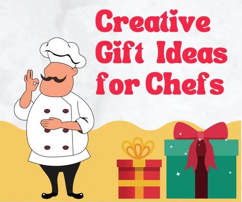 Chef Appreciation Week, Gifts For A Chef, Chef Gift Basket, Cooking Gift Ideas, Gifts For Chefs, World Chef, Congratulations Cake, List Of Gift Ideas, Funny Awards