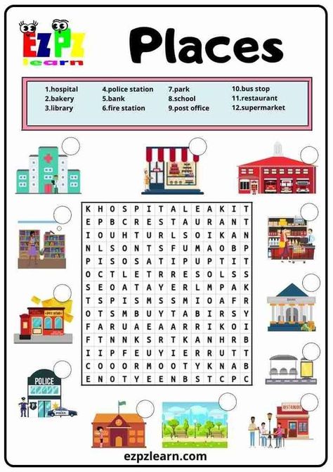 Wordsearches For Kids, Word Puzzles For Kids, Word Search For Kids, Free Printable Word Searches, English Grammar For Kids, Grammar For Kids, English Activities For Kids, Word Search Printables, English Exercises