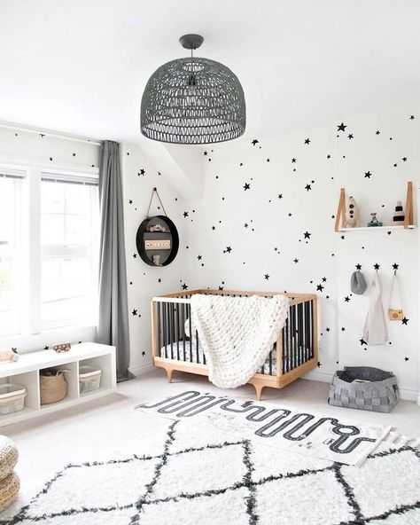 Monochrome Nursery, Baby Boy Bedroom, Toddler Rooms, Baby Room Design, Nursery Baby Room, Boy Bedroom, Kids Interior, Baby Bedroom, Baby's Room