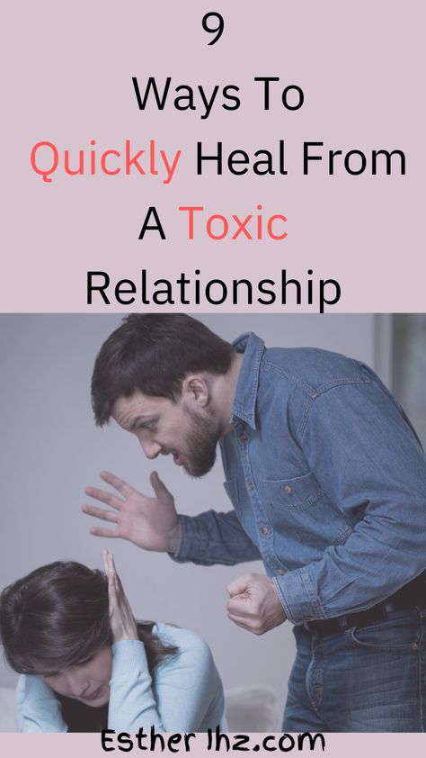 Have you just recently ended a toxic relationship but can’t seem to move on? I’ve got you covered with these 9 ways to heal your heart from a toxic relationship. These steps will have you thriving in no distant time so feel free to check it out! How To Heal From A Toxic Relationship, Healing From Toxic Relationships, In A Toxic Relationship, Toxic Men, Heal Your Heart, Ways To Heal, Distance Relationships, Toxic Relationship, Healthy Relationship Tips