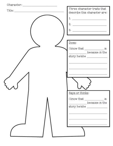 Character Trait Activities, Character Counts Activities, Character Mapping, Character Development Activities, Character Development Worksheet, Characterization Activities, Book Analysis, Teaching Character Traits, Character Traits Activities