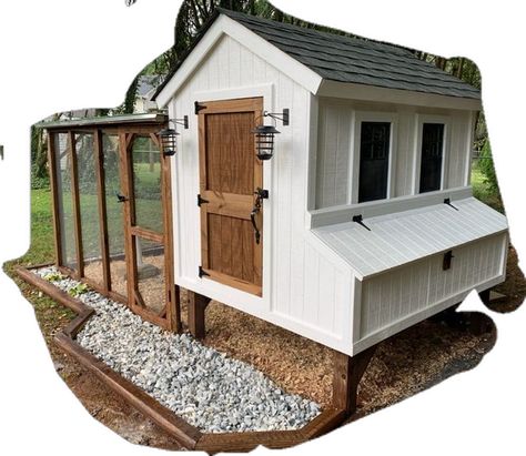 Chicken Coop Designs With Garden, Chicken Coop In Backyard, Backyard Hen House, Hen House Ideas Diy, Chicken Coop Next To House, Chicken Coop Ideas Farmhouse, Chicken Coop Around Garden, Chicken Coop Ideas Modern, Garden Design With Chicken Coop