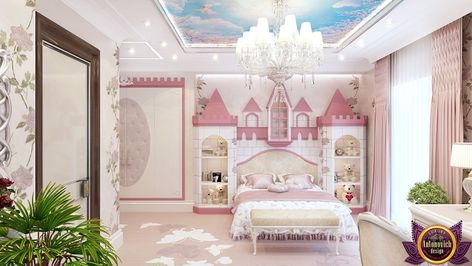 Kids bedroom Interior of Katrina Antonovich by Luxury Antonovich Design Children Room Design, Small Kids Bedroom, Cool Teen Bedrooms, Luxury Bedrooms, Dorm Design, Antonovich Design, Diy Room Decor For Teens, Teen Bedroom Designs, Colorful Interior Design