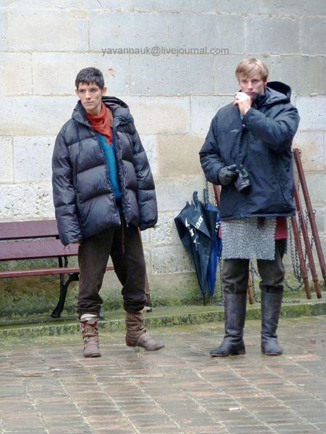 Colin and Bradley Bradley James And Colin Morgan, Colin Morgan And Bradley James, Colin Bradley, Merlin Memes, Merlin Show, Merlin Colin Morgan, Merlin Series, Merlin Bbc, Merlin Cast