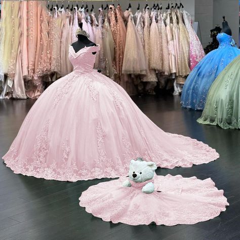 Why do you like Simple Quinceañera Dresses? – MyChicDress Baby Pink Quinceanera Dresses Mexican, Dama Dresses For Quince Pink, Quince Dresses Pink And White, Baby Pink Quince Dresses, Pretty Quinceanera Dresses Pink, Pink Quinceanera Dresses With Sleeves, Baby Pink Quince Dress, Pink Sweet Sixteen Dresses, Blush Pink Quince Dress