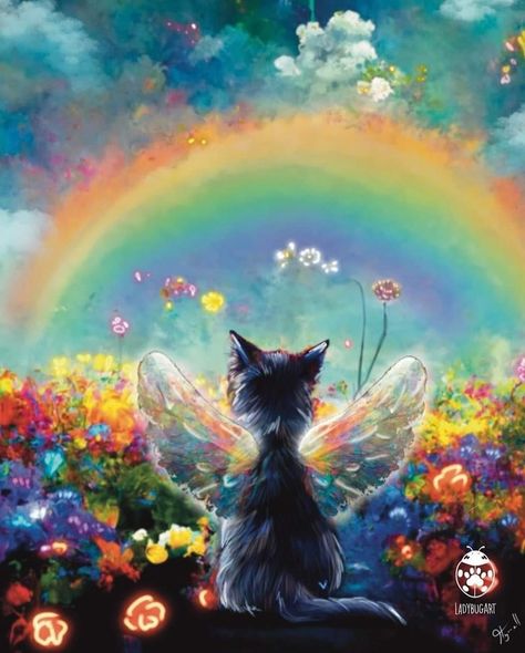 I Miss My Cat, Heaven Painting, Cat Heaven, Pet Sympathy Cards, Dog Quotes Love, Cat Loss, Dog Heaven, Heaven Art, Pet Remembrance