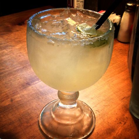 The Moonshine Margarita uses Ole Smoky Tennessee Moonshine, which has a similar taste to tequila, with sweetness and notes of corn.