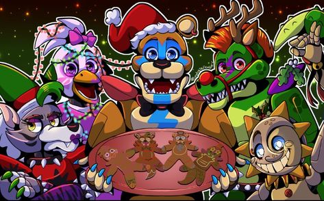 Fnaf Sb Christmas, Freddy Frazber, Fnaf Christmas, Bear Emoji, Glamrock Chica, Princess Stuff, Fnaf Book, Glamrock Freddy, Fnaf Freddy