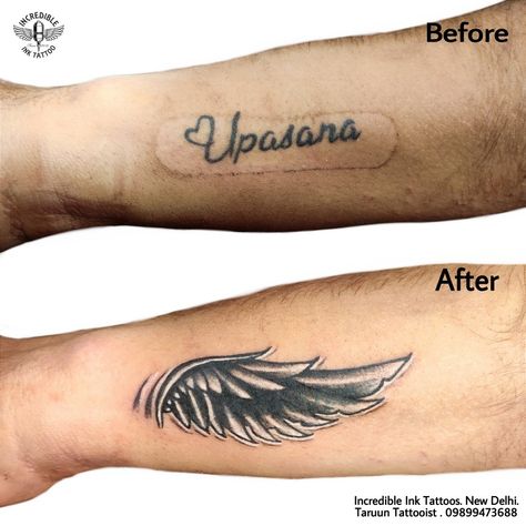 Small Name Cover Up Tattoos, Cover Up Tattoos Hand, Name Cover Up Tattoos, Coverup Tattoo Designs, Cover Up Name Tattoos, Feather Tattoo For Men, Hand Tattoo Cover Up, Forearm Cover Up Tattoos, Cover Up Tattoos For Men