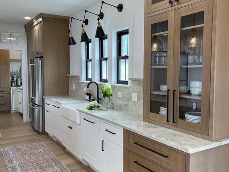 Cranberry Kitchen, Kitchen Cabinet Pantry, White Oak Kitchen, Kitchen 2024, Dream Kitchens Design, Kitchen Refresh, Future Kitchen, New House - Kitchen, Farmhouse Kitchen Design