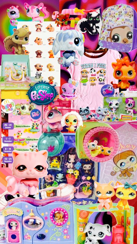 2000s Toys Nostalgia, Crazy Birthday, 2000s Toys, Nostalgia 2000s, Lps Toys, Lps Pets, Lps Littlest Pet Shop, 2000s Nostalgia, Nostalgic Toys