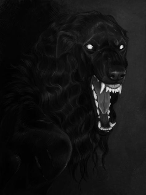 borzoi Hell Hounds, Scary Dogs, Art Noir, Arte Obscura, Bad Dog, Anime Wolf, Inspiring Art, Wolf Art, Dog Paintings