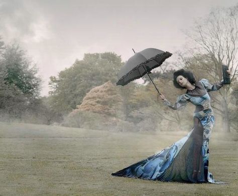 Dita von Teese Burlesque Hair, Pretty Portraits, Dita Von Tease, Picture Picture, Dance Sing, Umbrella Art, Under My Umbrella, Queer Fashion, Singing In The Rain