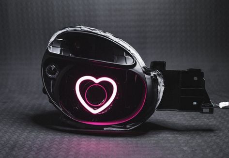 wrx bugeye headlights Heart Rear Lights Car, Heart Headlights Car, Heart Headlights, Doge Challenger, Bmw Convertible, Heart Halo, R34 Skyline, Mustang Ecoboost, Car Things