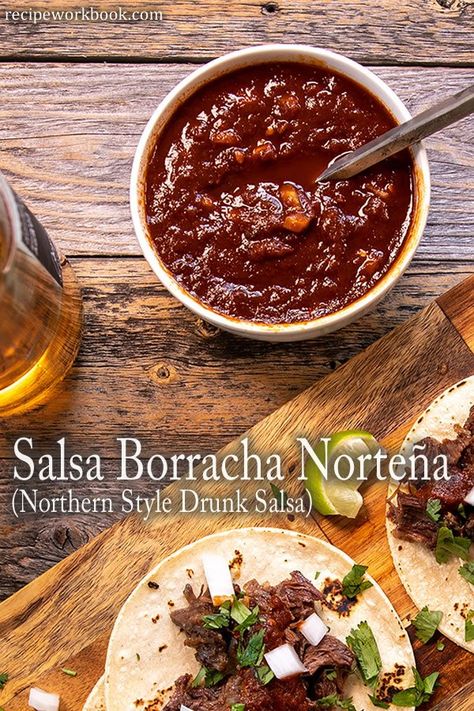 Salsa Borracha Norteña Salsa Borracha, Mole Concept, Mole Recipe, Mexican Side Dishes, Mexican Street Corn Salad, Mexican Salsa, Hot Salsa, Spicy Salsa, Tacos And Burritos