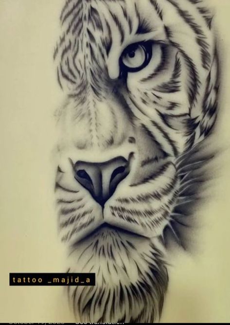 Tiger Eye Stencil, Animals Tattoo Design, Sm Tattoo, Tiger Face Tattoo, Eye Stencil, Rose Tattoo Stencil, Geometric Mandala Tattoo, Animals Tattoo, Clock Tattoo Design