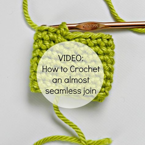 How to Crochet Seamless Join Video Tutorial Fair Isle Crochet, Easy Crochet Stitches, Crochet Videos Tutorials, Mittens Pattern, Single Crochet Stitch, Crochet Instructions, Crochet Round, Crochet Stitch, Crochet Patterns For Beginners