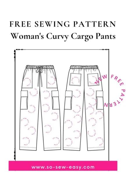 So Sew Easy Sewing Bottoms, Cargo Pants Pattern, Sewing Trousers, Shorts Pattern Sewing, Sew Pants, Sewing Patterns Free Women, Tutorial Sewing, Sewing Pants, Sewing Clothes Women