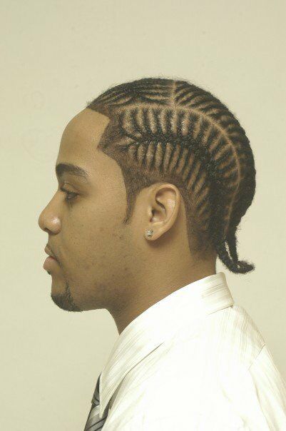 Yes I do men hair as well fishbone anyone www.hairgynesis.com #cornrows Fish Bone Braids Men, Fishbone Braids For Men, Trendy Braids Hairstyles, Braids Hairstyles For Men, Boys Braids, Boy Braid Styles, Cornrows With Beads, Cornrow Styles For Men, Stylish Braids