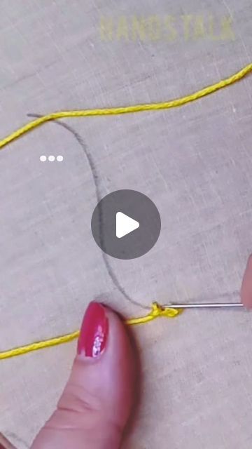 Hands Talk on Instagram: "Easy borderline embroidery for beginners guide

Follow @handstalkit for beautiful step by step embroidery guide" Step By Step Embroidery, Embroidery Guide, Embroidery Lessons, Embroidery For Beginners, July 28, Silk Embroidery, Beginners Guide, Embroidery Stitches, Embroidery Design