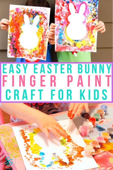 Easter bunnies are so cute and perfect for the spring season! Let your kids make their own Easter bunny fingerprint craft with this easy DIY tutorial. #fingerprintcraft #craftsforkids #easter #holidaycraft Easter Crafts Kids, Fingerprint Crafts, Inexpensive Crafts, Finger Paint, Easy Easter Crafts, Easter Bunny Crafts, Easter Egg Crafts, Cute Easter Bunny, Paper Plate Crafts