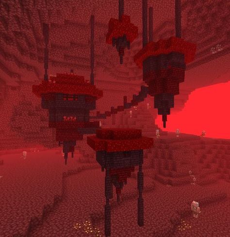 Nether House, Minecraft Epic Builds, House Ideas Interior, Blueprints Minecraft, Minecraft Kingdom, Houses Minecraft, Minecraft Interior, Survival Ideas, Minecraft Interior Design