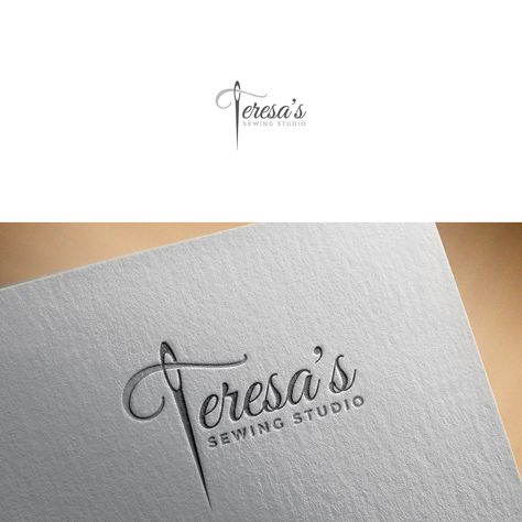 Logo Couture Inspiration, Sewing Logo Design Ideas Branding, Sewing Logo Design Ideas, Tailor Shop Logo, Logo Tailor, Sewing Business Logo, Tailor Logo Design, Sewing Logo Design, Tailor Logo