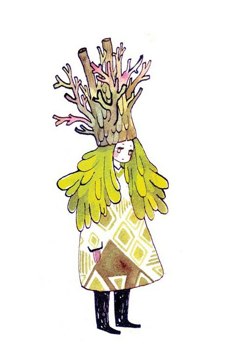 Koyamori Crown Design Drawing, Tree Character Design, Maruti Bitamin, Flower Crown Drawing, Tree Crown, Crown Illustration, Crown Drawing, Arte Sketchbook, Illustrations And Posters