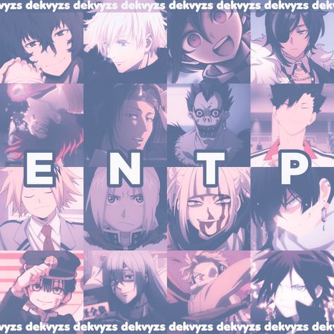 Entp Anime Characters, Entp Characters, Entp Art, Mbti Entp, Myers–briggs Type Indicator, Myers Briggs Type, 16 Personalities, Mbti Personality, Myers Briggs