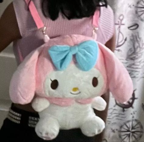 My Melody Backpack, Melody Backpack, Sanrio Backpack, Anime Hello Kitty, Funky Purses, Valentine's Day Gift Baskets, Kitty Clothes, Kawaii Bags, Charmmy Kitty