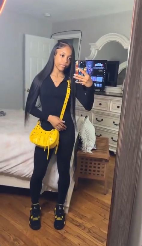 Girl Outfits Black Women, Swag Outfits For Women, Fly Outfit, Teen Swag Outfits, Fasion Outfits, Cute Lazy Day Outfits, Cute Lazy Outfits, Swag Outfits For Girls, Pretty Girl Outfits