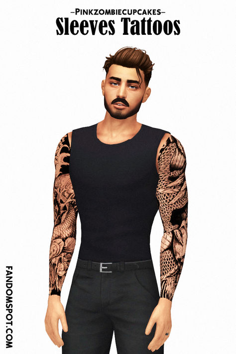 # 8 CC in our list of custom tattoo designs. The list includes sleeve designs in a maxis-match style for male and female sims. Sims 4 Men Cc Tattoos, Sims 4 Cc Tattoo Sleeve, Sims 4 Mens Tattoos, Sims 4 Male Body Overlay, Sims 4 Tattoo Maxis Match, Sims 4 Cc Guy Tattoos, Sims 4 Cc Maxis Match Tattoo Patreon, Sims 4 Cc Tattoos Men, Sims 4 Cc Maxis Match Tattoo Male