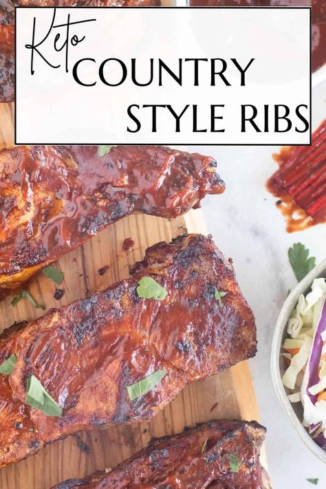 Keto Country Style Pork Ribs Crock Pot, Keto Pork Country Style Ribs Recipes, Keto Ribs Crockpot, Keto Country Style Ribs, Healthy Country Style Pork Ribs, Keto Country Style Pork Ribs, Keto Spare Ribs, Keto Ribs Recipe, Chuck Ribs Recipe