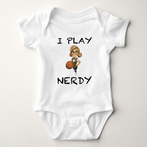 I Play Nerdy Nerdy Baby, School Sports, Tech Design, Basketball Players, Diy Business, Hat Crafts, Gaming Wall Art, Sock Shoes, Baby Bodysuit