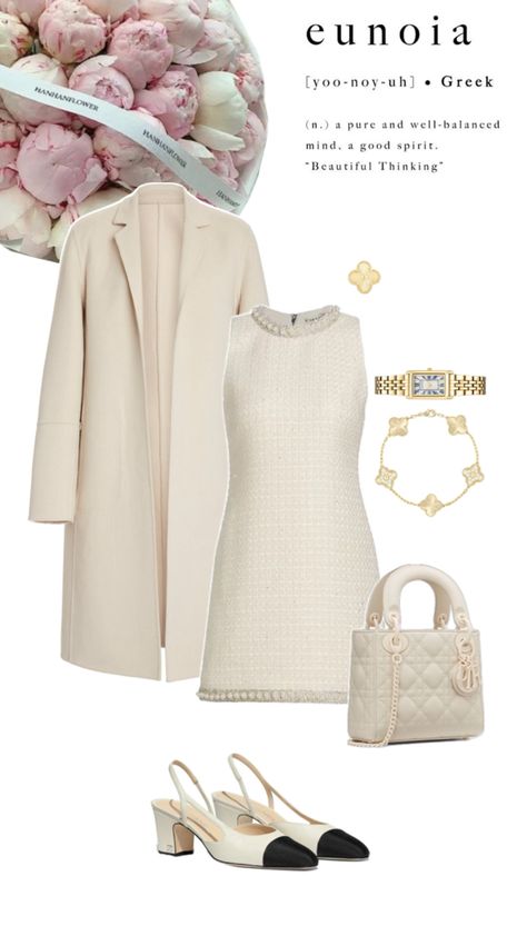 “Elegance is when the inside is as beautiful as the outside.”- Coco Chanel Chanel Outfit Casual, Modest Winter Outfits, Minimalist Wardrobe Capsule, Modest Girly Outfits, Chic Dressing, Cold Fashion, Doctor Outfit, Summer Work Outfits, Womens Fashion Inspiration