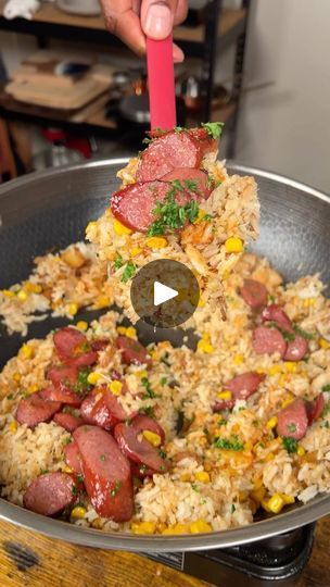 191K views · 24K reactions | I bet my left ankle you’ve never had crab boil fried rice. You saving this recipe for payday? Or you just got it like that? 😂
Ingredients ⬇️
Fresh crab claw + leg meat 
Boiled eggs
Day old Rice
Beef sausage 
Corn 
Red skin potatoes 
Garlic 
Crab boil 
Creole seasoning 
Parsley 
Lemon juice 
Butter 
Hot sauce
Paprika 
Full recipe is on my website! 
#crab #crabboil #friedrice #rice #onepotdishes #onepot #easymeals #cheapmeals #quickrecipes #dinnerideas #dinner #seafood | Simba M. | James Brown · Papa Don't Take No Mess Zatarains Crab Boil Recipe, Crafty Crab Boil Recipe, Dungeness Crab Recipes Boil, Boiled Crab, Crab Leg Recipes Boiled, Garlic Crab, Dinner Seafood, Crab Claw, Red Skin Potatoes